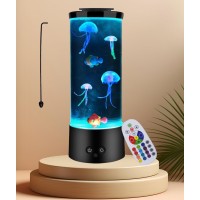 Lehaha Jellyfish Lamp With 16 Color Changing Relax Mood Light Gift With Remote Control Usbbattery Jellyfish Aquarium For Home O