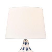 Colmar 18'' High 1-Light Table Lamp - Blue