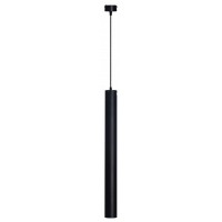 Jtivcs Luxury Long Tube Light 7W Led Cylinder Light Light European Chandelier Matte Black Pendant Lamp Restaurant Spotlight Decoration Bedroom Study Living Room, Height 40Cm