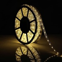 Tuanchuanrp 50Ft Led Rope Lights Outdoor, Led Strip Lights Outdoor Waterproof Decorative Lighting For Indoor/Outdoor, Deck, Eaves, Backyards Garden, Stairs Balcony Christmas Decoration(Warm White)