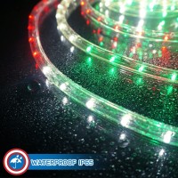 Russell Decor 50Ft540 Led Patriotic Rope Lights For California Mexico Italy Theme Colors Party Outdoor Trees Patio Deck Flexibl