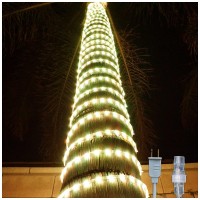 Russell Decor 30Ft324 Led Rope Lights For Christmas Theme Colors Party Outdoor Trees Patio Deck Flexible Connectable Rope Light