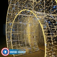 Russell Decor 30Ft324 Led Rope Lights For Christmas Theme Colors Party Outdoor Trees Patio Deck Flexible Connectable Rope Light