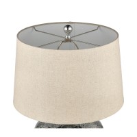 Cicely 24'' High 1-Light Table Lamp - Silver Mercury