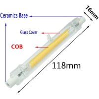 118Mm 20W R7S Led Bulb 200W Halogen Equivalent 118Mm J-Type High Brightness 20W 120V R7S Base 6000K Daylight White J Type T3 118Mm Double Ended Flood Light 360Beam Angle, Pack Of 4