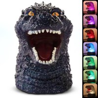 Wlhong Dinosaur Night Light Color Changing Silicone Night Lights With Touch Sensor Portable Rechargeable Led Children Adults L