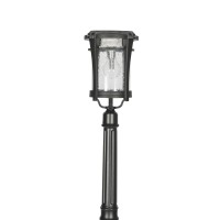 The Gama Sonic Aurora Bulb solar light fixture in a black finish with a warmwhite 2700K bulb is the perfect energysaving and moneysaving replacement for electric or gaspowered outdoor lighting These rustresistant castaluminum solar light features an attra