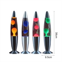 Bticx Lava Lamp, Dreamy Volcano Lava Lamp, Bedside Night Light Lamp, Aluminium Alloy Jellyfish Decorative Lamps For Livingroom Bedroom - Luminous Flowing Liquid