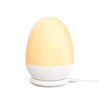 Jolywell Baby Night Light For Kid Portable Egg Nightlight With Stable Charging Pad Touch Nursery Night Lamp For Breastfeeding