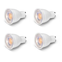 8W Gu10 Led Bulbs Mr16 Gu10 Base 8 Watt(Equivalent To 75W Halogen Bulbs)High Brightness 800Lm Led Spotlight Bulbs For Landscape Recessed Track Lighting,Non-Dimmable,38 Beam Angle,4 Pack (Warm White)