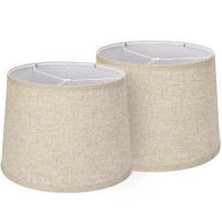 Lampshades Set Of 2, Drum Lampshades 11.6