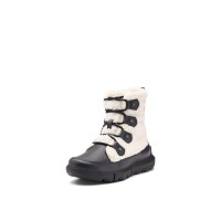 Sorel Womens Explorer Ii Joan Cozy Boot - Black, Sea Salt - Size 65