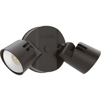 Lithonia Lighting Hgx Led 2Rh 40K 120 Ddb M2 Homeguard Security Flood Lights 2750 Lumens, 2-Light, No Sensor, Dark Bronze