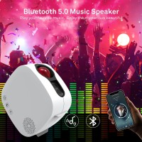 Itayak Galaxy Projector Night Light Star Projector With Bluetooth Speaker Remot Control Led Nebula Cloud Gift For Kids Room Bed