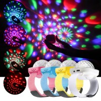 4Pack Disco Balls Mini Disco Ball Light, Usb Disco Light, Battery Disco Ball Lamps, Light Up Bracelet Kids Dance Light, Portable Disco Lights Car Disco Ball, Light Up Disco Ball Lights Parties