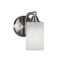 Paramount 1 Light Wall Sconce In Brushed Nickel Finish With 4