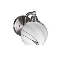 Paramount 1 Light Wall Sconce In Brushed Nickel Finish With 5.75