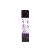 Minecraft Multi-Nether Portal Glitter Motion Lamp | Led Light, Bedside Table Lamp For Desk | Home Decor Accessories And Room Essentials | Official Video Game Collectible | 12 Inches Tall