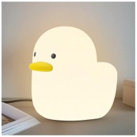 Benson The Duck Light Tubbo Silicone Night Light Nursery Duck Lamp For Baby Adult Kids Room Light Up Warm White