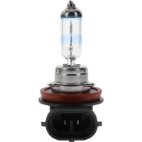 Philips NightGuide platinum upgrade headlight bulbs offers up to 130 more vision for safer driving compared to standard halogen bulb These bulbs improve visibility at night and enhance driver comfort by reducing fatique Projecting light farther ahead give