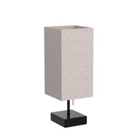 Liangz Ai Bedside Table Lamp Minimalist Lamps For Bedrooms Living Room Office Fabric Linen Lamp Shade Modern Desk Lamp With Bl