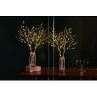 Fudios Lighted Branches With Timer Battery Operated 30In Tall Birch Twig Lights For Vase 100 Led Outdoor And Indoor Holiday Winter Decor 2Set