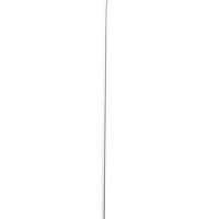 Benjara Torchiere Floor Lamp With Adjustable Disk Shade And Sleek Body, White