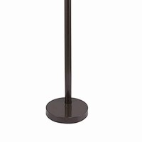 Benjara Floor Lamp With 3 Arched Arms And Fabric Shades, Bronze