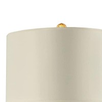 Benjara Table Lamp With Crystal Orb And Metal Stalk Support, Gold