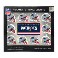 Party Animal Nfl New England Patriots Led Helmet String Lights