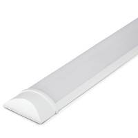 Led Batten Lights 6500K Daylight, Ip20 Led Fluorescent Strip Light Fitting For Ceiling Of Home & Office, Workshop & Garage Lighting (2Ft 60Cm)