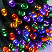 75.79 Ft 200 Count Christmas Led String Lights, 8 Modes Decorative Mini Lights Green Wire String Lights For Indoor And Outdoor Party, Home, Patio, Lawn, And Garden Christmas Decoration (Multicolor)