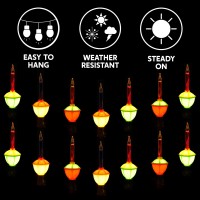 Joiedomi 2Pack Christmas Bubble String Light 14 Bubbles Lights 2 Pack 7 Count Old Fashion Vintage String Lights For Christma