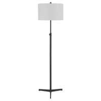 Light up your home or office with this Floor Lamp Loaded with multiple features it incorporates drum fabric shade that requires 150watt max power capacity with 3 way intensity control switch that illuminates any space The tubular stand with tripod stand m