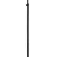 Light up your home or office with this Floor Lamp Loaded with multiple features it incorporates drum fabric shade that requires 150watt max power capacity with 3 way intensity control switch that illuminates any space The tubular stand with tripod stand m