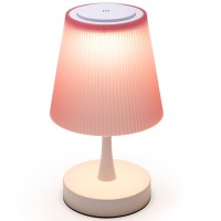 Tw Lighting Pink Lamp For Girls Bedrooms - Modern Small Table Lamp For Bedroom, Bedside Nightstand, Nursery, Cute Kids Lamp With Usb Charging Port, 3-Level Touch Dimmable Switch