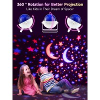 Star Projector Night Light For Kids 15 Colors Remotehifi Bluetooth Speaker Star Night Light Projector For Bedroom 360Rotating