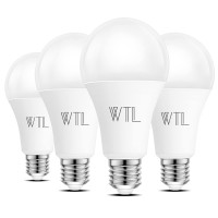 3 Way Light Bulbs 50 100 150W, 3-Way Led Light Bulbs 4000K Cool White 6W/14W/20W A21 E26 Base Led Bulb For Desk, Floor, Table Lamps, Dimmable, No Flicker, 4 Pack