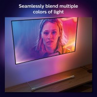 Philips Hue Play Gradient Light Tube, Large, White, Surround Lighting (Sync With Tv, Music And Gaming), Hue Hub & Hue Sync Box Required