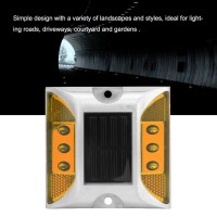 Other Interior Lighting Led Solar Power Ground Marker Lights, Led Road Reflector, Waterproof Outdoor Driveway Road Highway