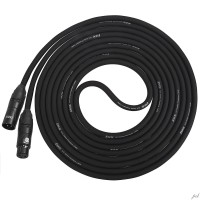 Highend star quad cable features greater signal to noise ratio resolves many noise and interference issues like humming electrical ground noise RFIEMI interference 4conducter cable and cotton Yarn wrap features noise reduction cable strain relief keeps th