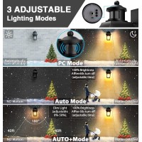 Vdkk Outdoor Lights With Outlet, 3 Lighting Modes Motion Sensor Porch Light, Dusk To Dawn Light Fixture For House, Waterproof Aluminum Anti-Rust Exterior Wall Light For Garage(Not Included Bulb)