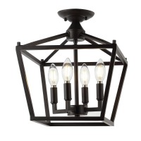 Jonathan Y Jyl7610A Plains Mini Lantern 12