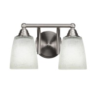 Paramount 2 Light Bath Bar In Brushed Nickel Finish With 4.5