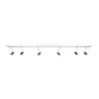 Edo Malga 6 Directional Spotlight Ceiling Fixtures Plafonnier 6-Spots White