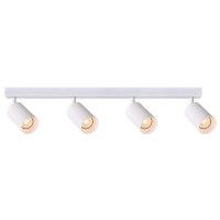 Edo Malga 4 Directional Spotlight Ceiling Fixtures Plafonnier 4-Spots White