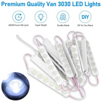 Linkstyle 12V 90 Leds Van Interior Lights Car Led Ceiling Lights Kit Super Bright Ceiling Work Light Dome Lamp For Van Rv Trail