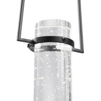 Harmony 3 Hanging Acrylic Chandelier Integrated Led, Dimmable, Matte Black(D0102Hge49U)