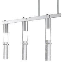 Harmony 5 Lights Chandelier Integrated Led, Dimmable, Chrome(D0102Hgen3Y)