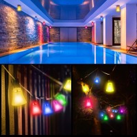 Kqhben Pack-25 2W Led S14 Colored Led String Light Bulbs For Halloween Christmas Party Bar Decor